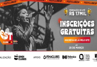 3ª edição do FestClubeSP encerra as inscrições em 25 de março