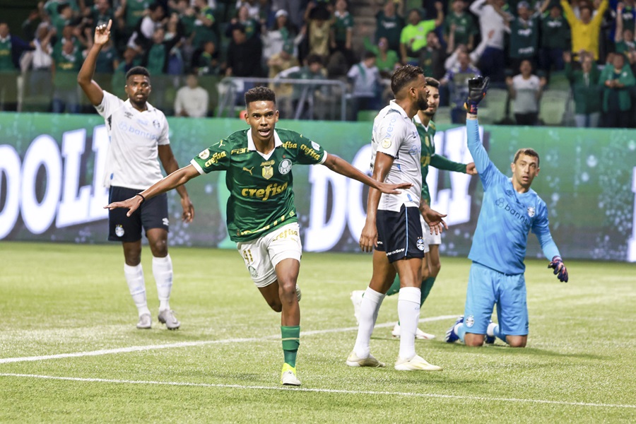 Palmeiras vence o Grêmio e segue na luta pelo título