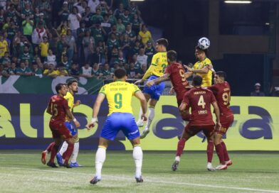 Palmeiras empata com Fluminense em casa e se distância de título