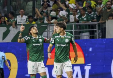 Palmeiras vence em casa e mantem a liderança
