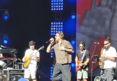 Banda Eva abre a Arena Brasileira com show eletrizante